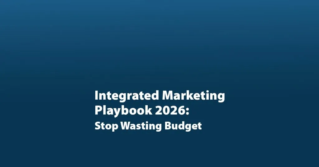 Integrated Marketing Playbook